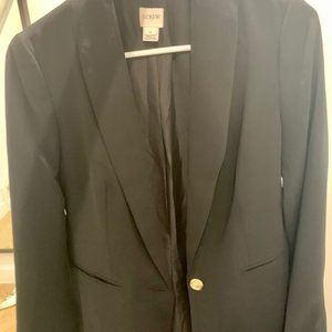 J. Crew Black One Button Blazer NWOT